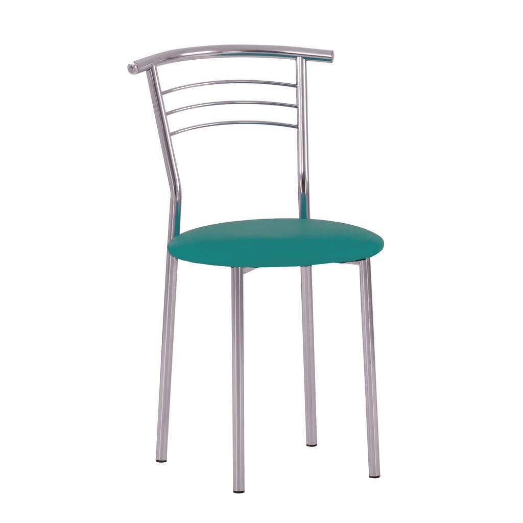 Scaun bucatarie MARCO, Verde pin piele ecologica