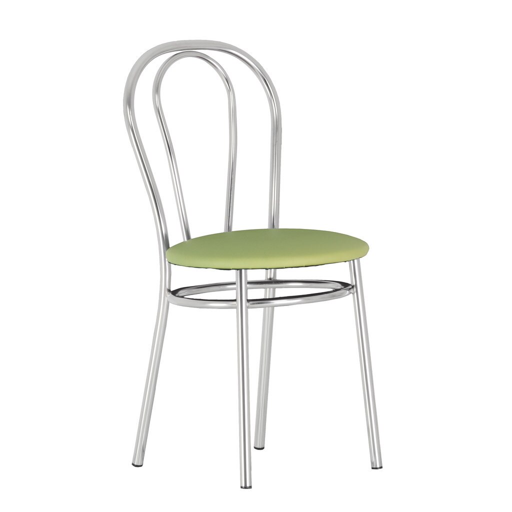 Scaun bucatarie TULIPAN, Oliv piele ecologica