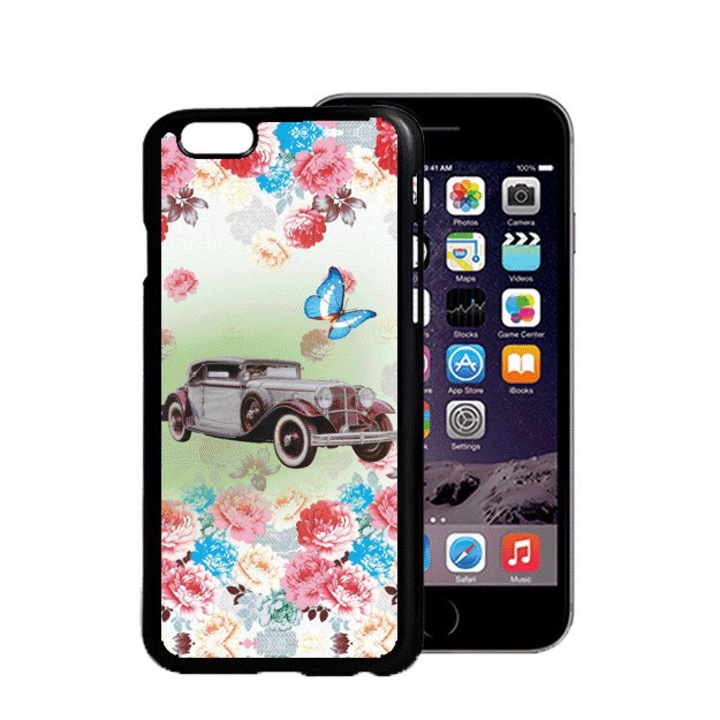 Husa 3D Paris Butterfly Iphone 7