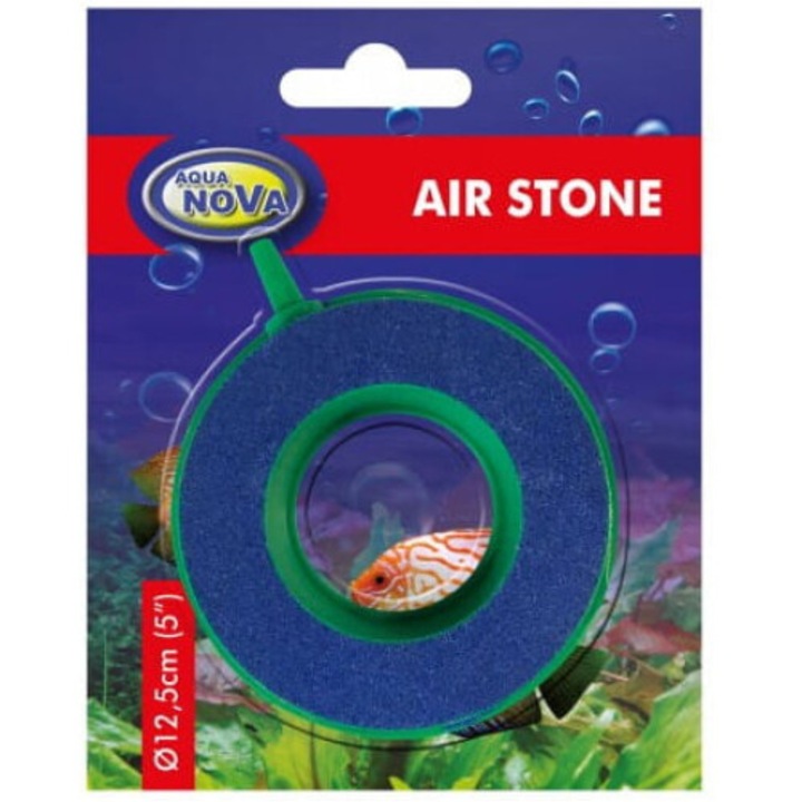 Difuzor aerare pentru acvariu Air Stone Disc, Aqua Nova, 125 mm