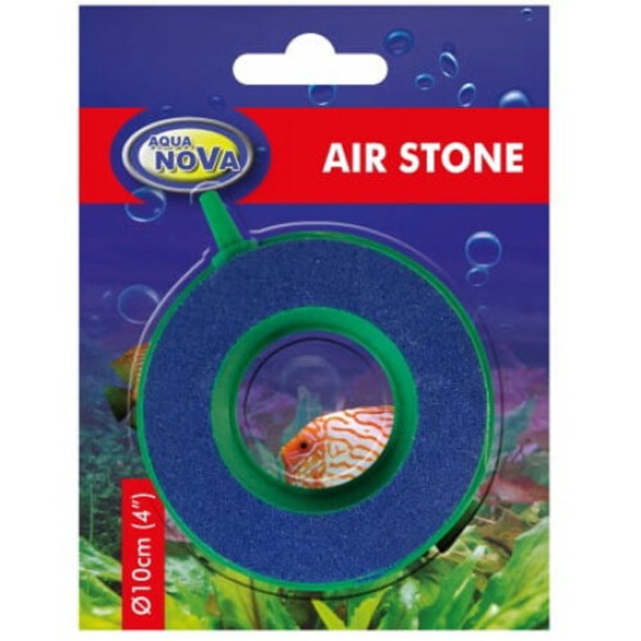 Difuzor aerare pentru acvariu Air Stone Disc, Aqua Nova, 100 mm