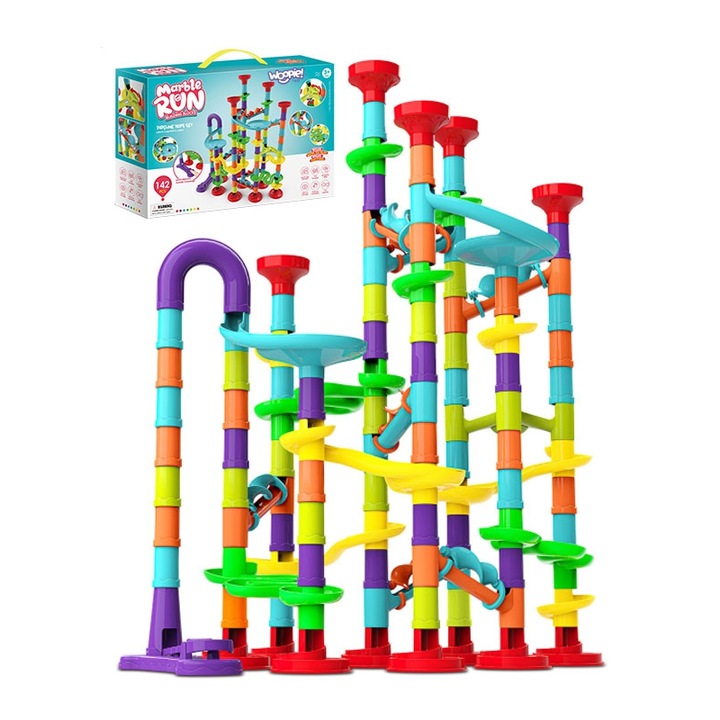 Pista de bile Kulodrome, Woopie, Plastic, Multicolor