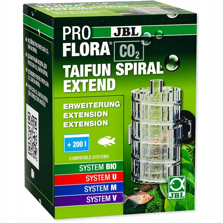 Extensie difuzor de dioxid de carbon ProFlora Taifun, JBL, Pentru acvariu cu apa dulce