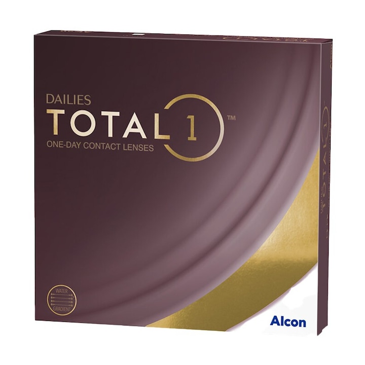 Контактни лещи -5.25 Dailies Total1 Alcon, 90 бр