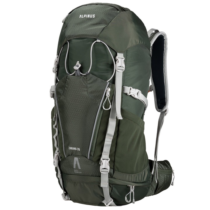 Rucsac Zarand II 35, Alpinus, Nailon, Verde