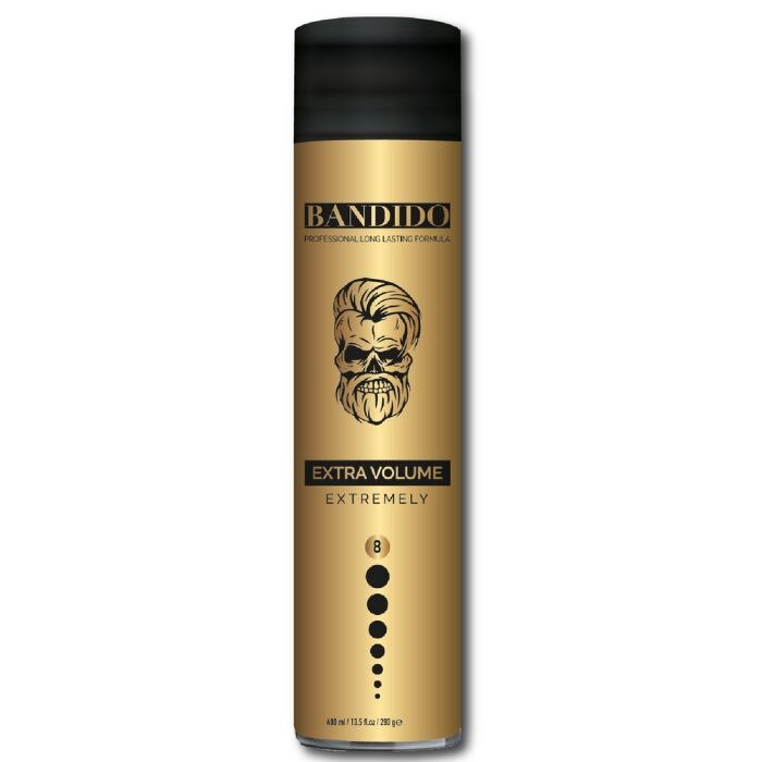 Фиксатор Bandido Extra Volume Extreme Hold Fixative 400 мл eMAG.bg
