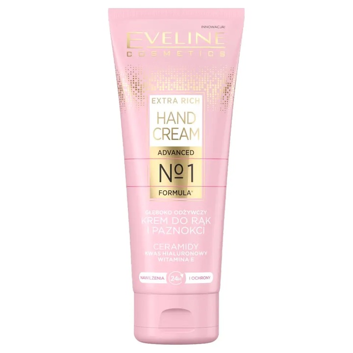 Tápláló kézkrém, Eveline, 75 ml