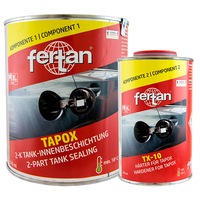 Rasina de etansare, protectie rezervoare Fertan Tapox 2K cu intaritor TX10 - volum max rezervor 80l