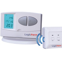 Termostat de ambient wireless pentru centrala Logictherm C7RF, digital, ecran LCD, programabil