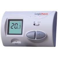 Termostat de ambient cu fir pentru centrala Logictherm C3, digital, afisaj LCD