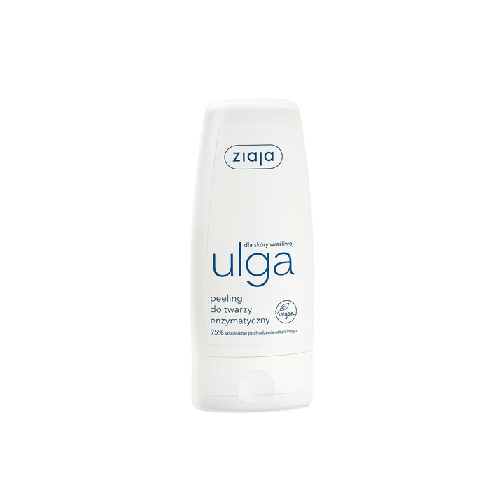 Scrub facial, Ziaja, Vegan, 60ml, Alb