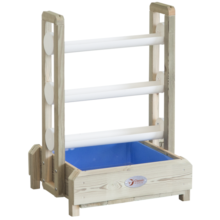 Interaktív játék vízesés, Classic World, fa, bézs/kék