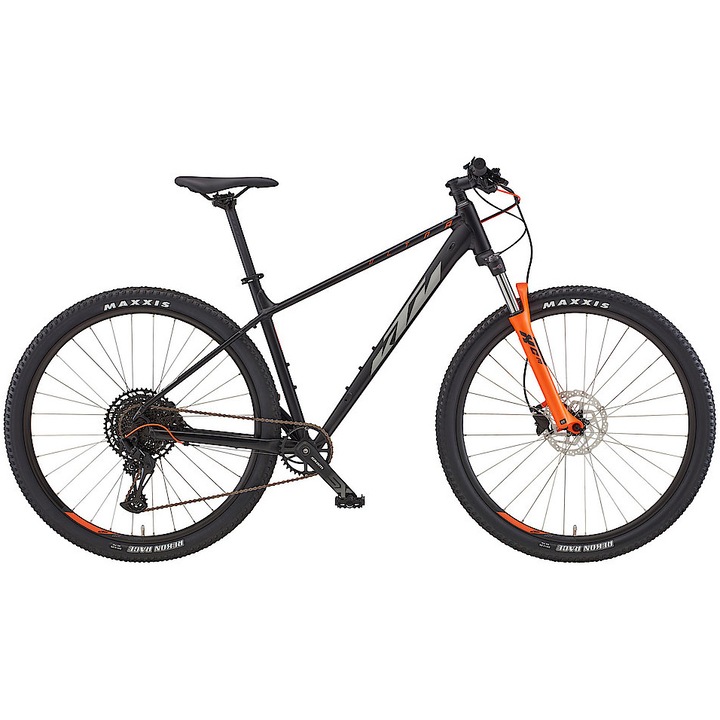 Bicicleta KTM Ultra Fun, 29 inch, negru/portocaliu S/38