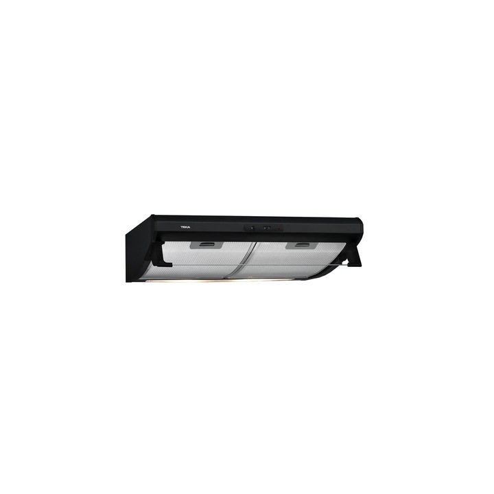 Абсорбатор Teka Easy C 6420 40465532, Свободностоящ монтаж, 60 см, Черен