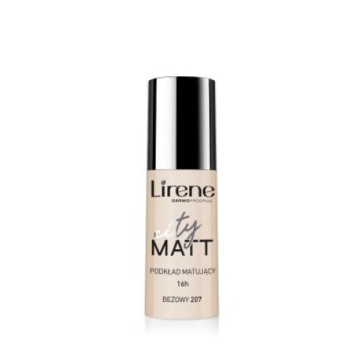 Fond de ten, Lirene, Mat, 207, Beige