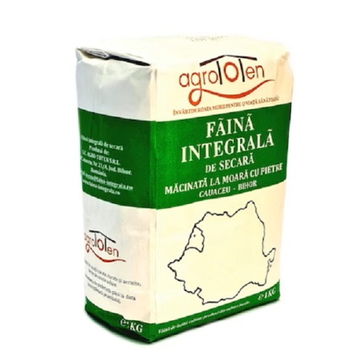 Faina integrala de secara, AgroToten, 1kg