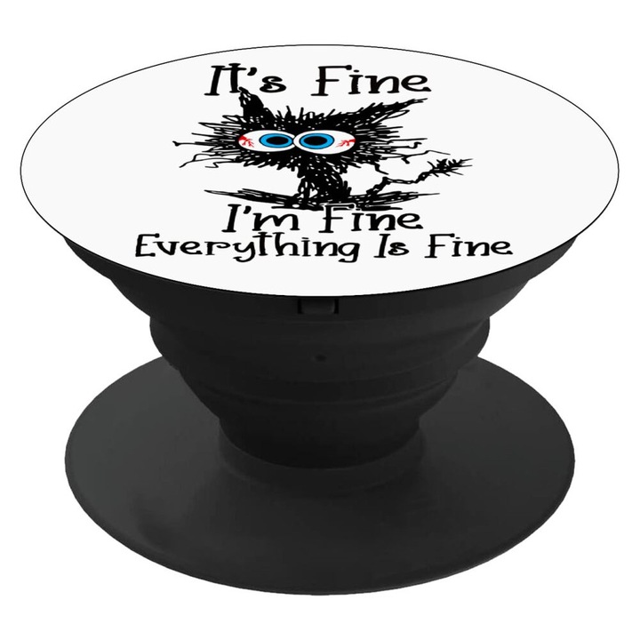 Suport pentru telefon, Pop Socket, Multicolor