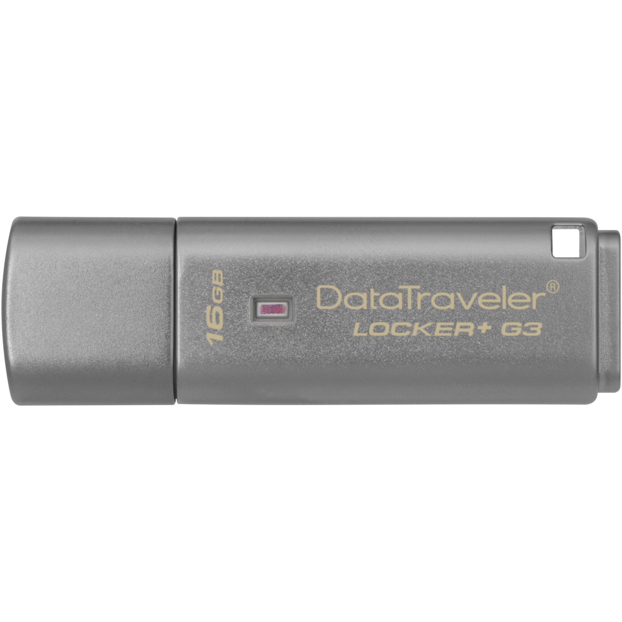 Memorie USB Kingston Data Traveler Locker+ G3, 16 GB, cu criptare hardware, USB 3.0