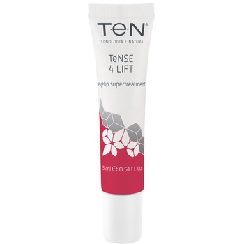 Tratament pentru ochi si buze TeN Cosmetics Tense 4 Lift Eyelip Super Treatment, 15 ml Tratament pentru ochi si buze TeN Cosmetics Tense 4 Lift Eyelip Super Treatment, 15 ml