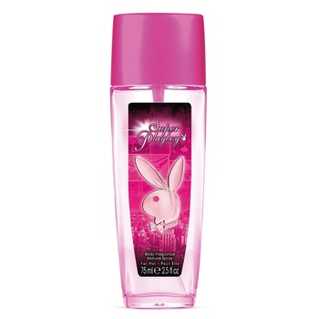 Deodorant natural spray Playboy Super Female, 75 ml Deodorant natural spray Playboy Super Female, 75 ml