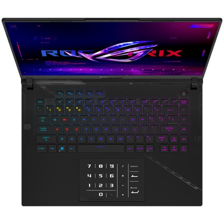 Лаптоп Gaming ASUS ROG STRIX SCAR 16 G634JY, Intel® Core™ i9-13980HX, 16", QHD+, 240Hz, RAM 32GB, 2TB SSD, NVIDIA® GeForce® RTX™ 4090 16GB, No OS, Off Black