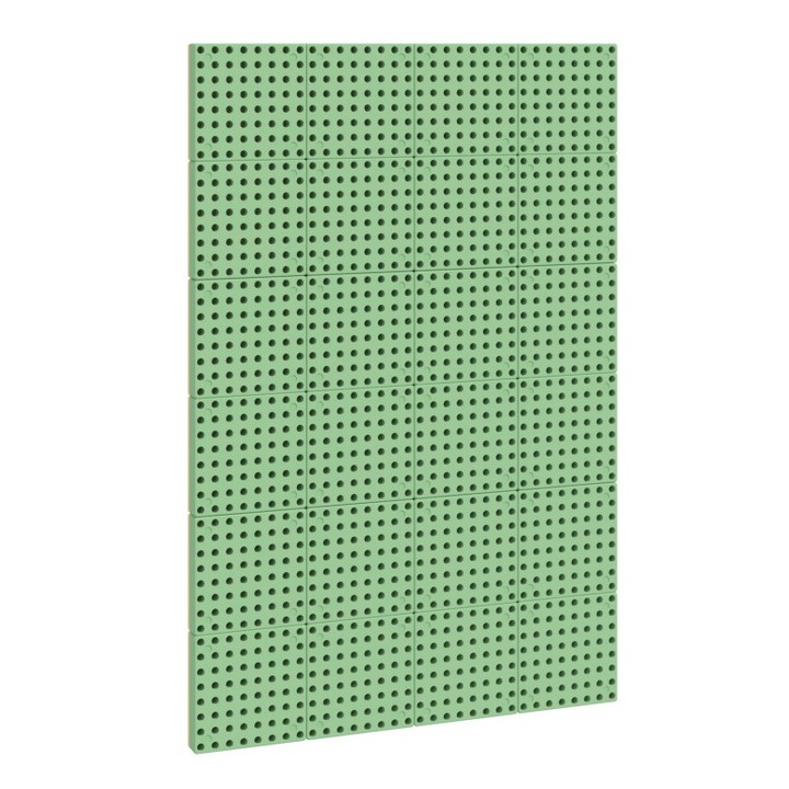 Panou de perete STEM Science Board, Masterkidz, 80x120 cm, Plastic, Verde