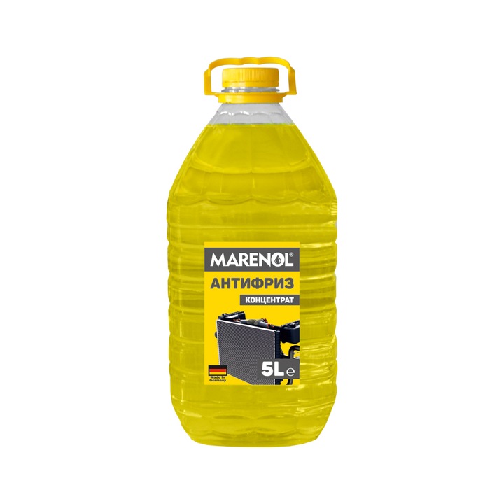 Антифриз Marenol, концентрат, С11 жълт, 5л