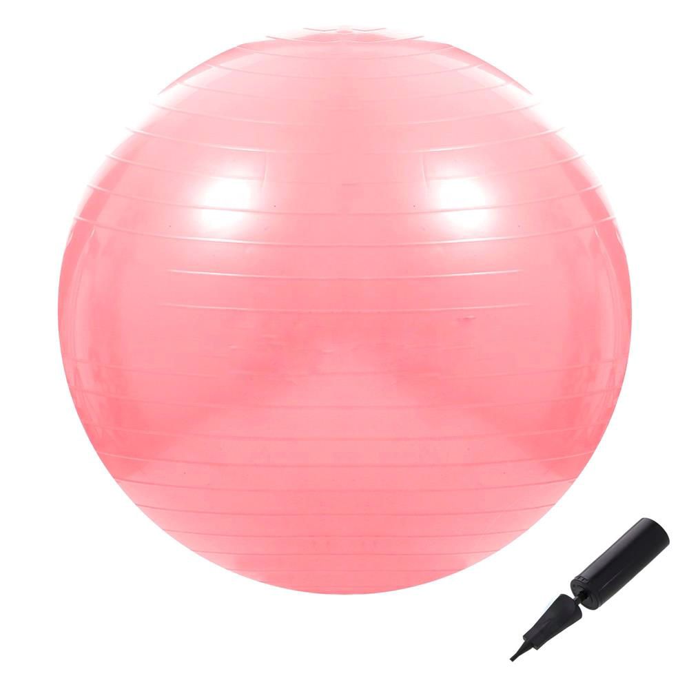 Minge Roz Minge pentru fitness sau yoga 75 cm, pompa inclusa, roz - eMAG.ro