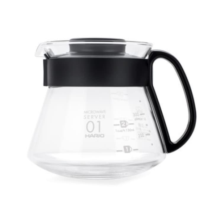 Филтър за кафе, Hario, Стъкло, 360 ml, Черен