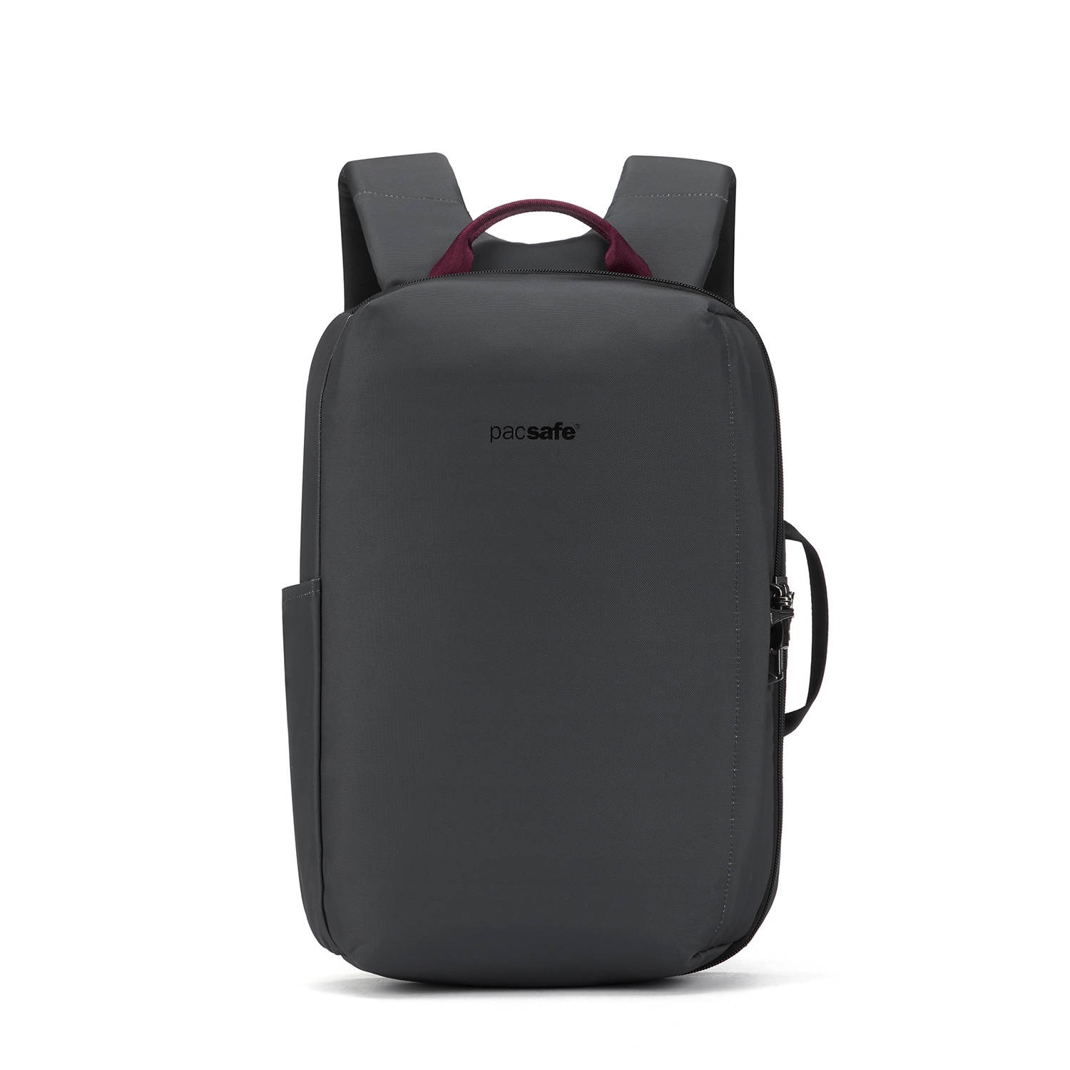 Rucsac antifurt pentru laptop, Pacsafe Metrosafe X 13", Poliester reciclat, Gri