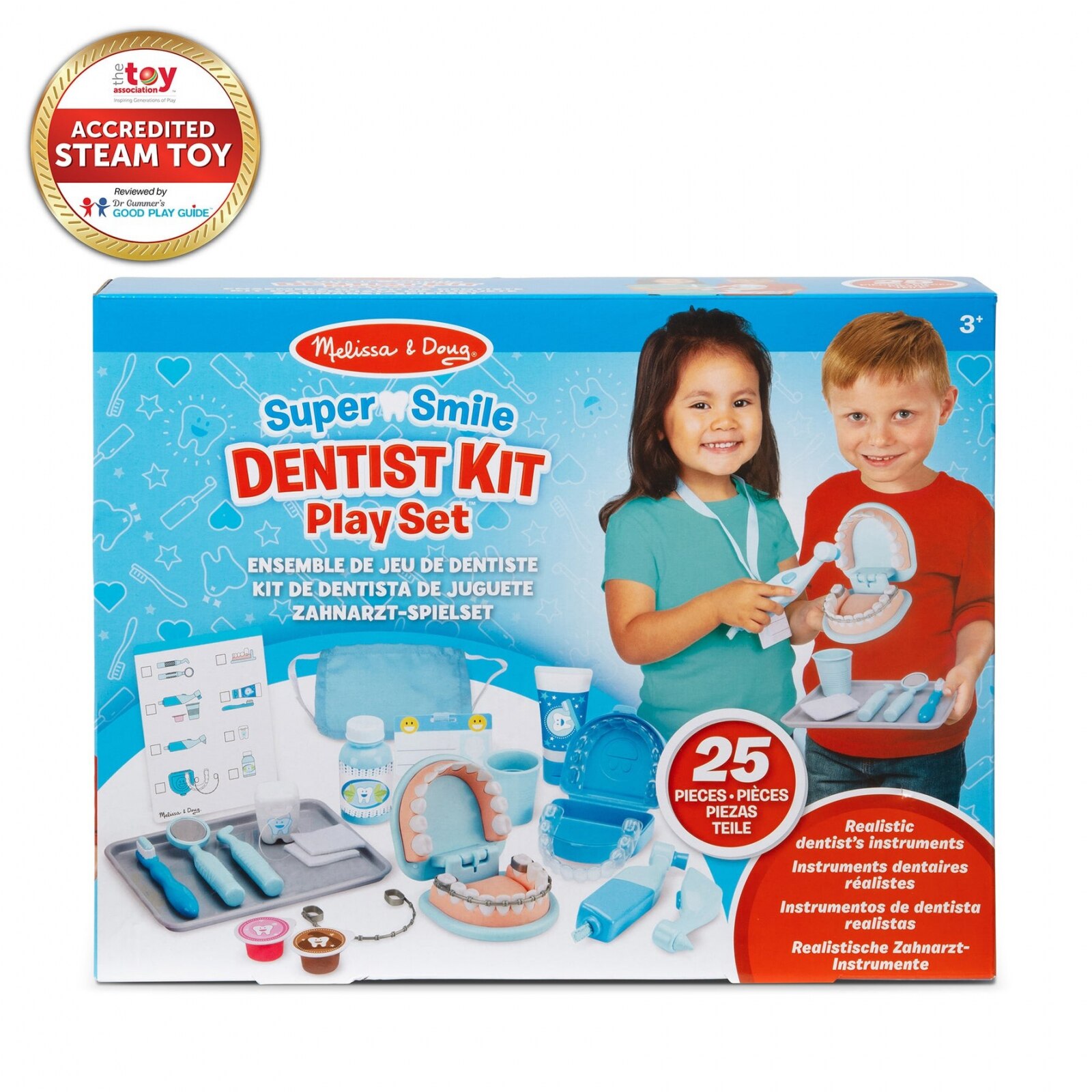 Set de joaca educativ La Dentist Melissa&Doug MD8611 - eMAG.ro