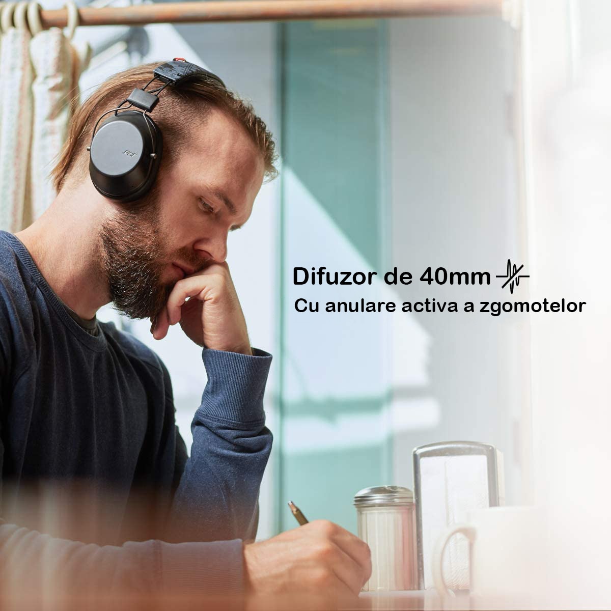 Casti Bluetooth Plantronics BackBeat Fit 610, Sport, Over Ear