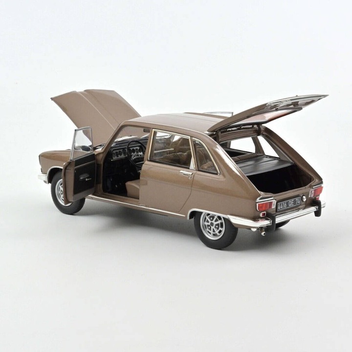 Modell autó Renault 16 TX 1974 bézs, 1:18 Norev