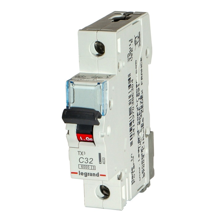 Intrerupator de circuit 6kA AC 1P C32A Legrand TX3 403437