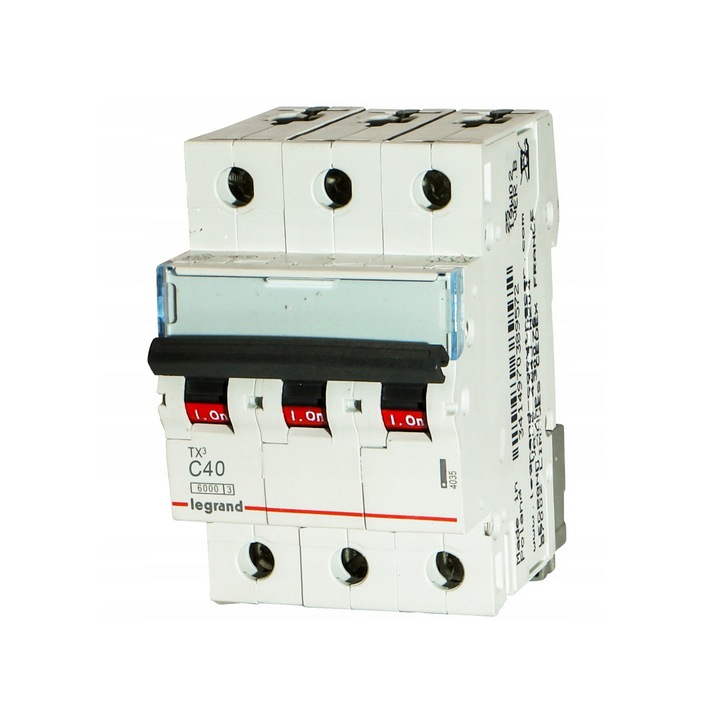 Intrerupator de circuit 6kA AC 3P C40A Legrand TX3 403549