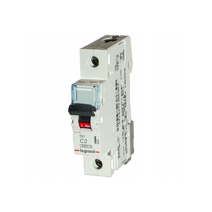 Intrerupator de circuit 6kA AC 1P C2A Legrand TX3 403427