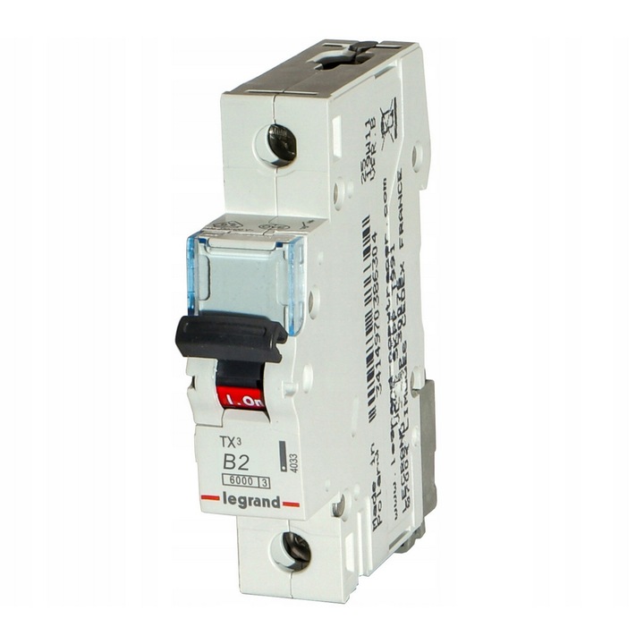 Megszakító 6 kA AC 1P B2A Legrand TX3 403350