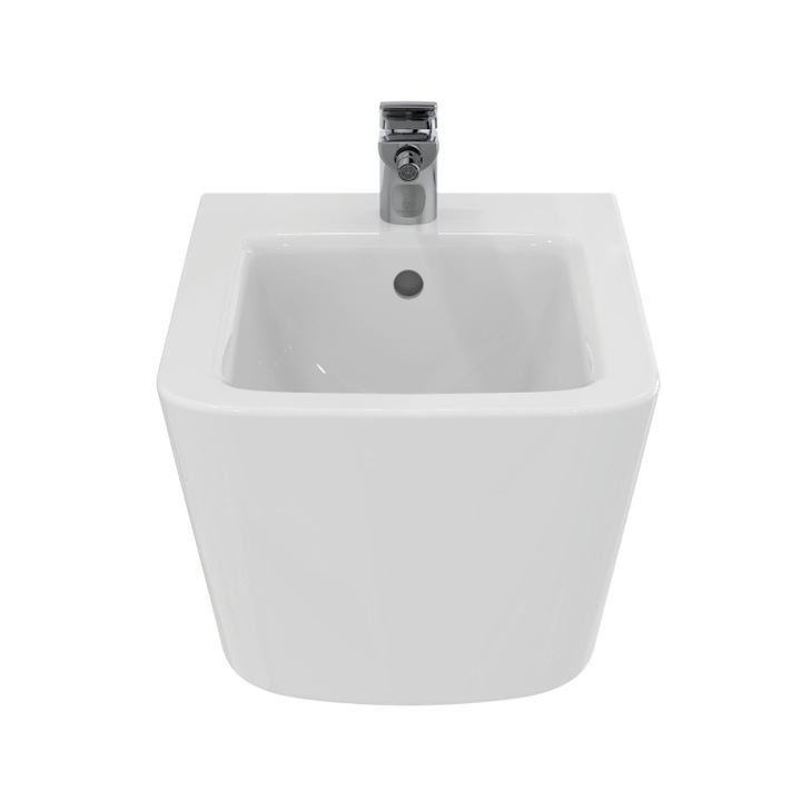 Bideu Blend Cube, suspendat alb - Ideal Standard