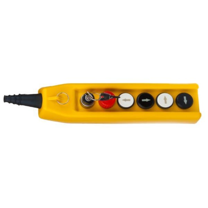 Vonalzó PKS-6W05, Spamel, IP65, sárga/fekete