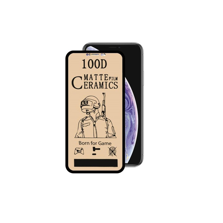 Folie Ceramica Mata Compatibila iPhone 14 Pro