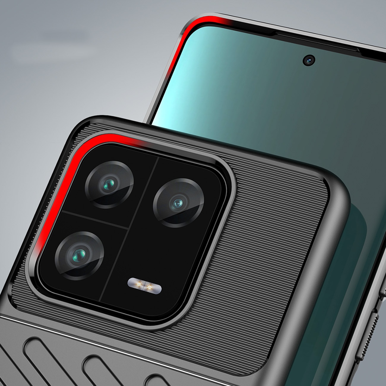 Carcasa Thunder Flexible compatibila cu Xiaomi 13 Pro Black