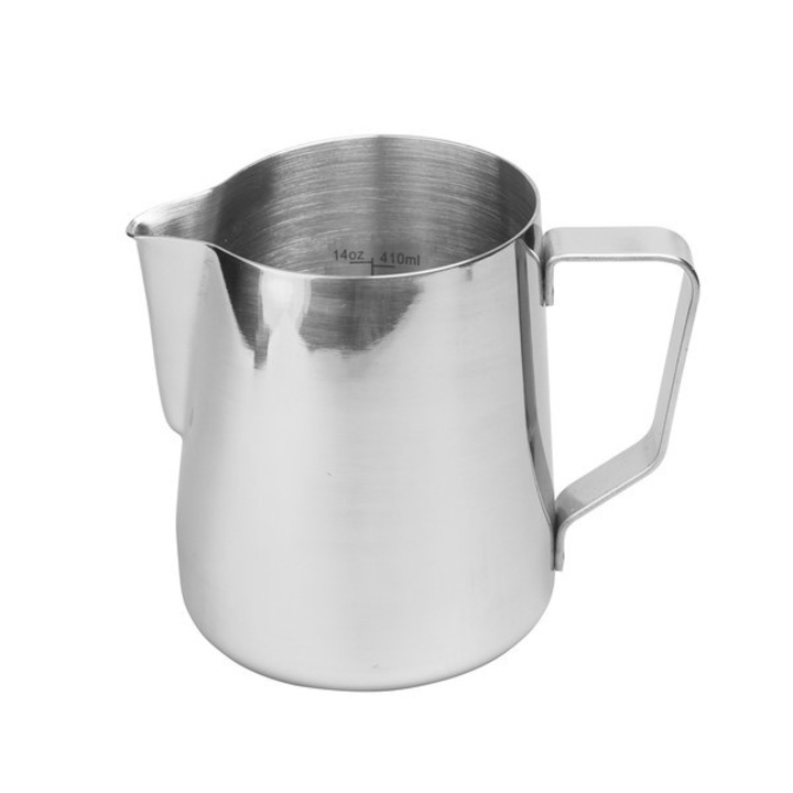 Cana barista, Rhinowares, Inox, 600 ml, Argintiu