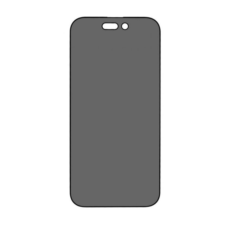 Set 2 folii sticla cu sistem de montare Case friendly Spigen GLAStR EZ FIT compatibil cu iPhone 14 Pro Privacy