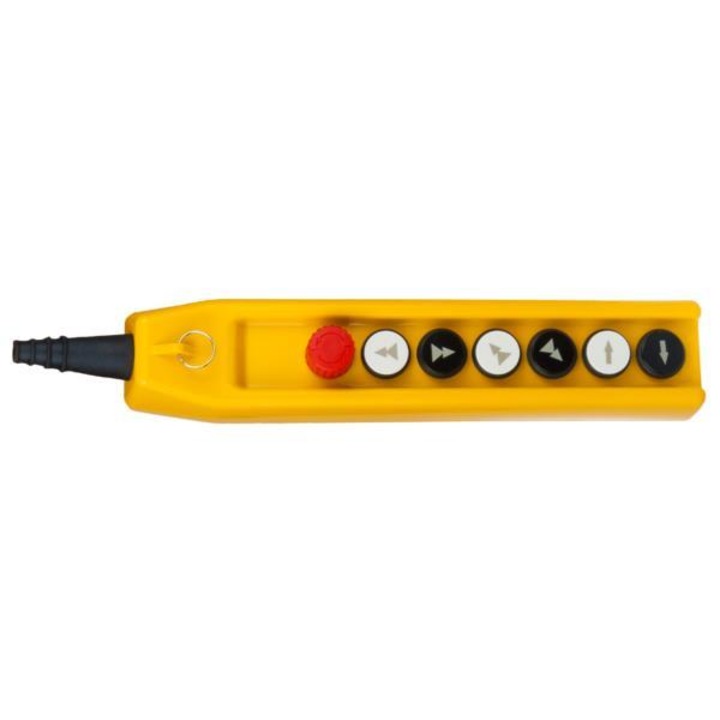 Vonalzó PKS-8W07, Spamel, IP65, fekete/sárga