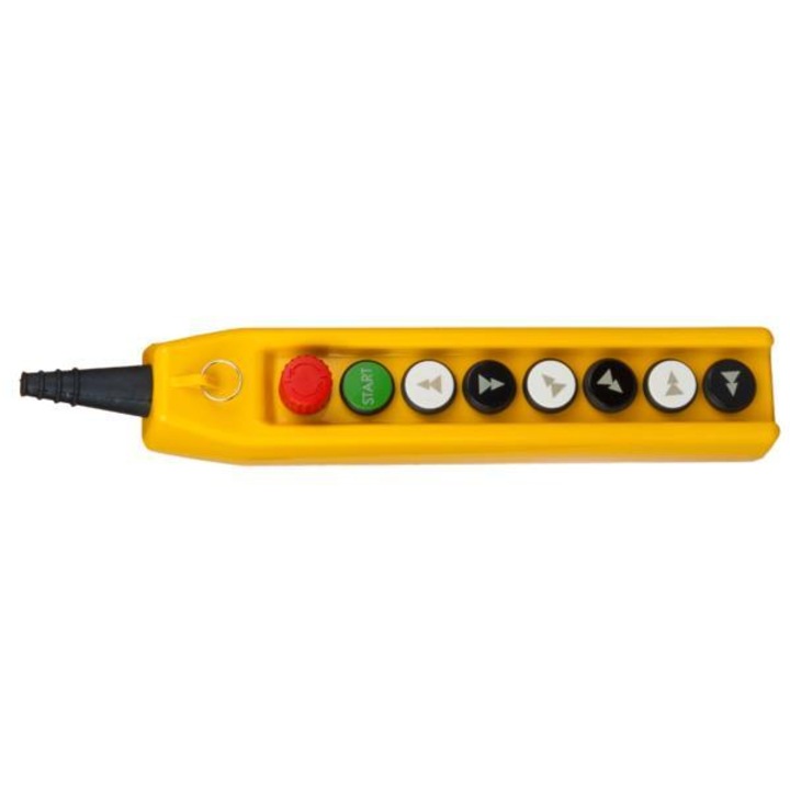 Линийка PKS-8W08, Spamel, IP65, Жълто/Черно
