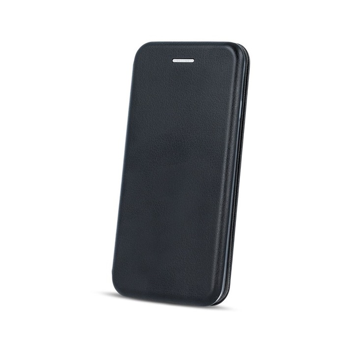 Motorola Moto E20 / E30 / E40 / E20S kompatibilis telefontok, könyvtok, mágneszáras, bankkártyatartós, fekete, Smart Diva