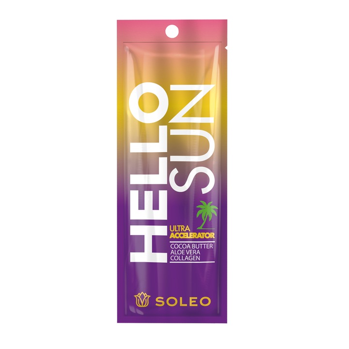 Crema bronzanta pentru solar Hello Sun, Soleo, 15 ml