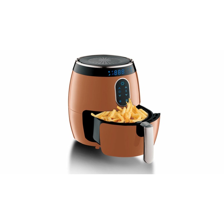 Berlinger Haus Metallic Rosegold Line Air Fryer forró levegős sütő