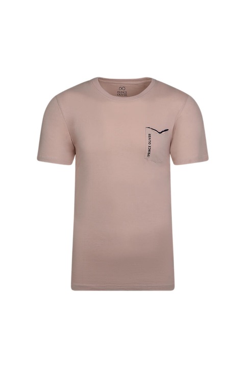 Tricou barbati Roz, Bumbac, Prince Oliver, Roz