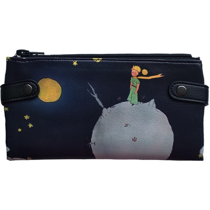 Portofel pentru femei Portofel mare - Handmade Greek - Micul Print - 19x2x10 cm